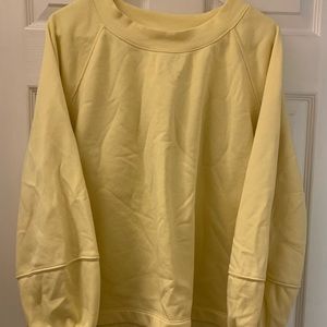 Soft Yellow Sweater Top